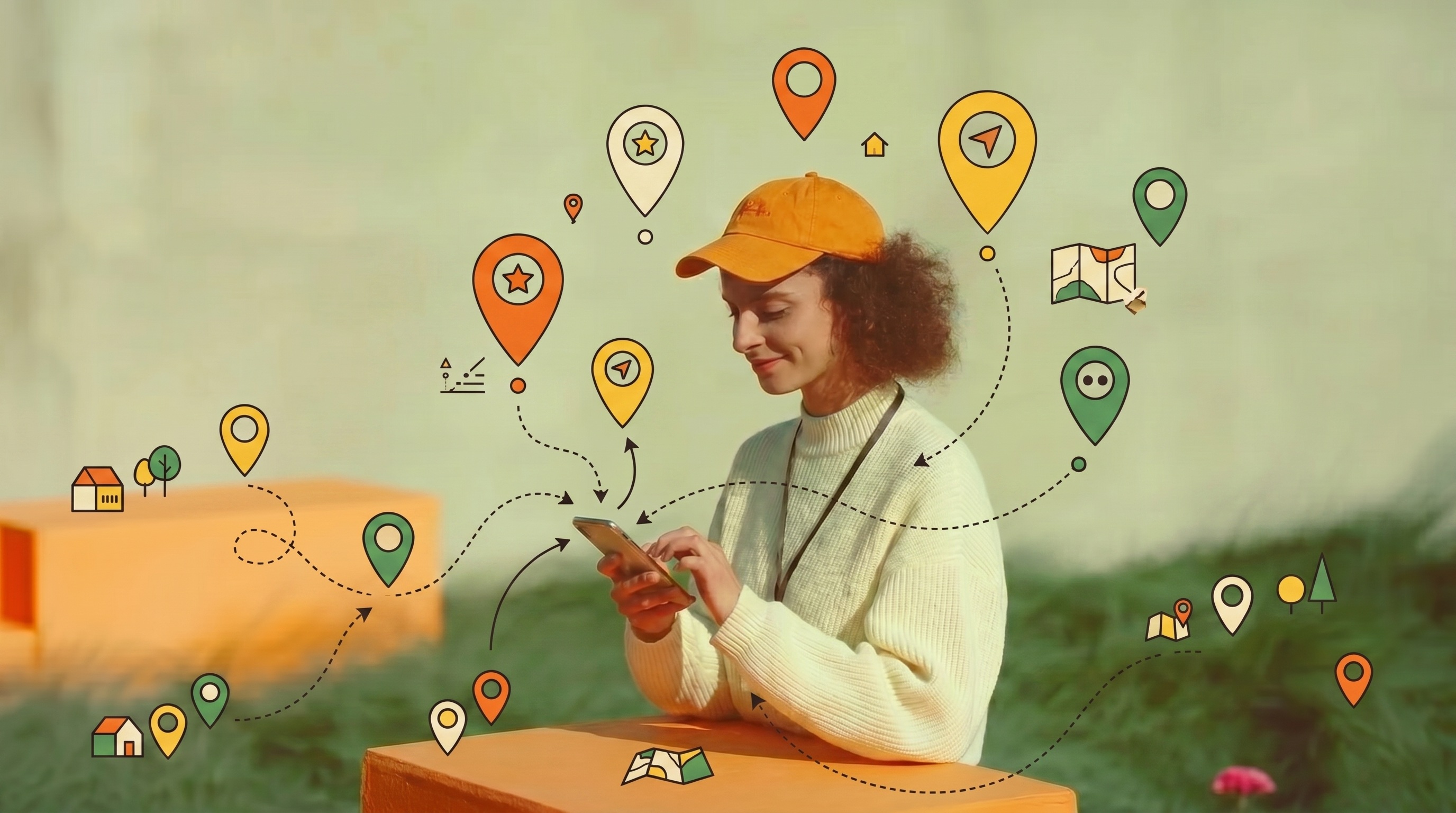 Illustration: connecting care workers with roles and locations